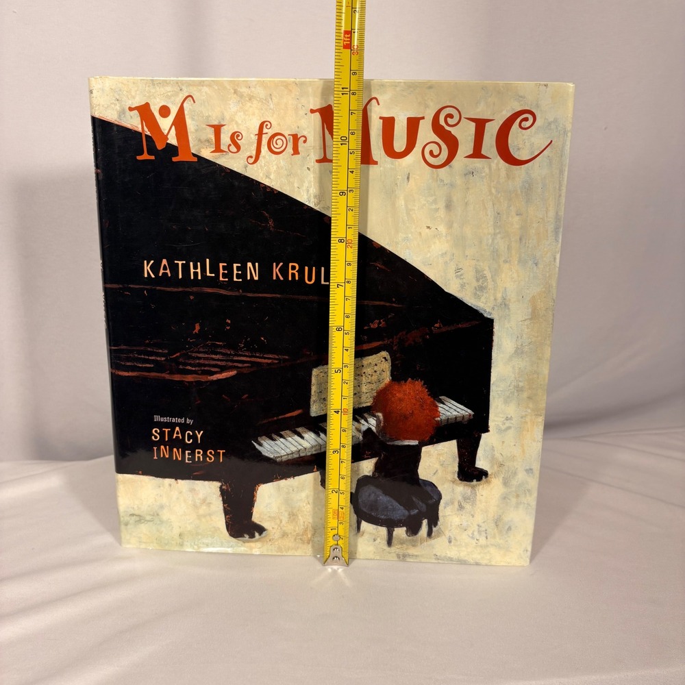 M Is for Music Kathleen Krull Stacy Innerst First Edition Hardcover 2003 - Picture 8 of 9
